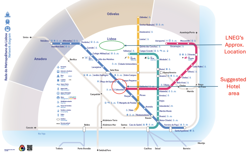Lisbon Metro Map